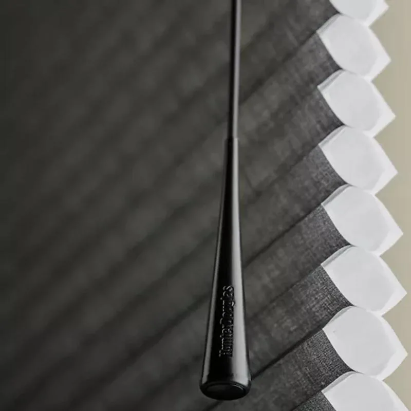 Duette shades in Elan Black Onyx