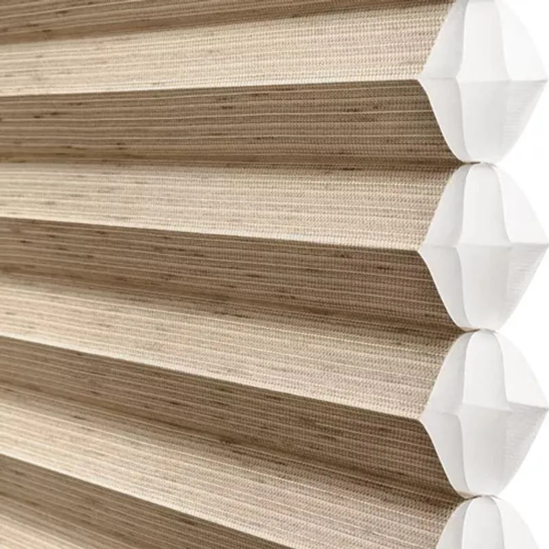Duette shades in India Silk Clay Tile