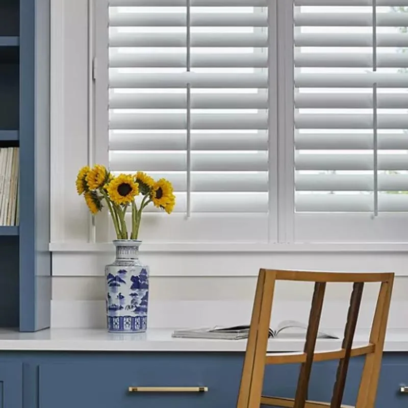 NewStyle Hybrid Shutters, Hybrid in True White