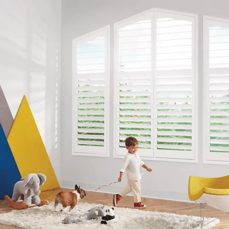 NewStyle Hybrid Shutters, Hybrid in Polar White