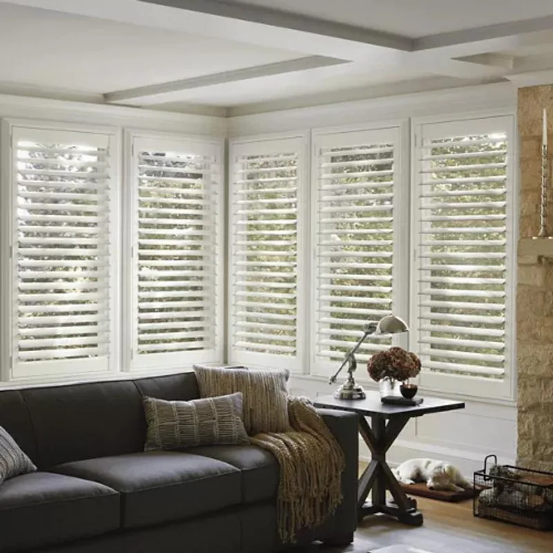 NewStyle Hybrid Shutters, Hybrid in Crisp White