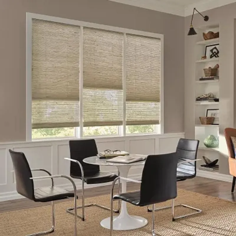 Provenance Woven Wood Shades in Mallorca in Olive Tree