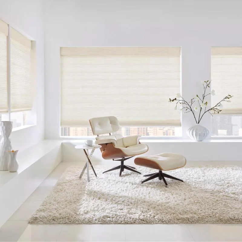 Provenance Woven Wood Shades in Maritime in Alabaster