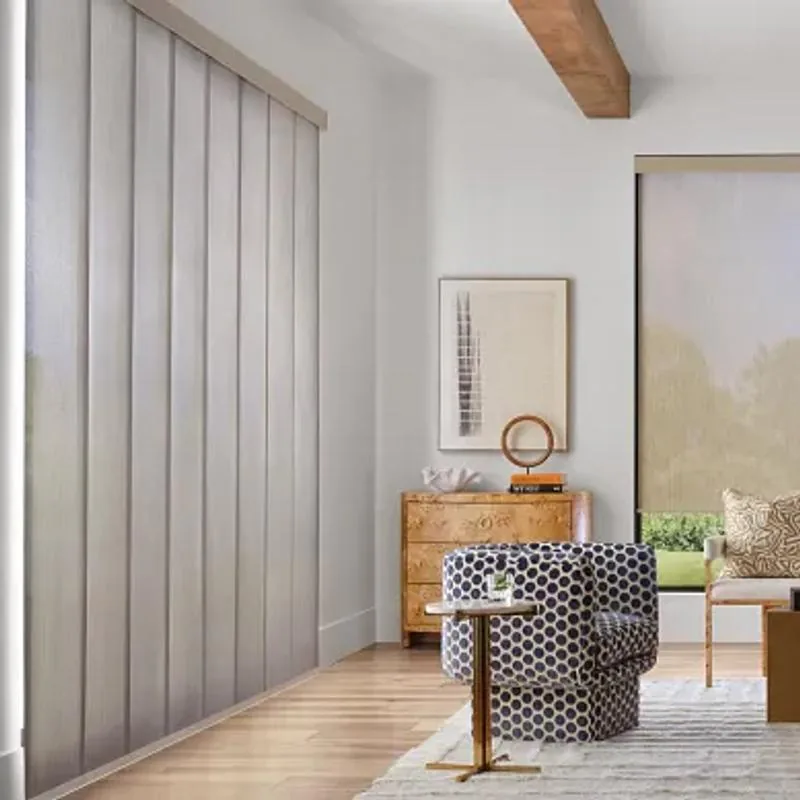Skyline Gliding Window Panels in Wisp 5% in Bumble